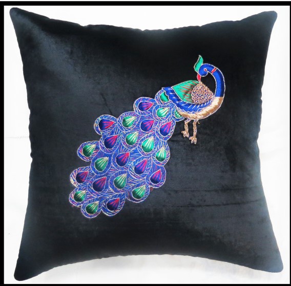VELVET PEACOCK CUTWORK