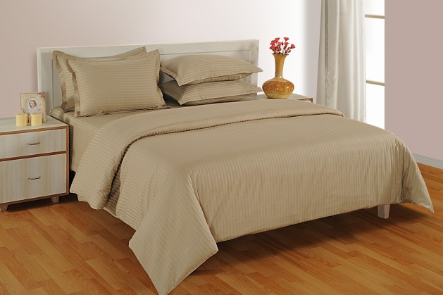 BEIGE 300 TC DUVET COVER