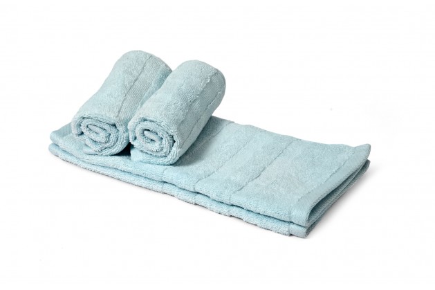 SEA GREEN FACE TOWEL 2PCS SET